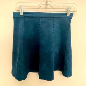 Blue mini skirt - Small. Never been worn. Mi Ami